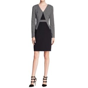 DVF Natasha Colorblock Sheath Dress